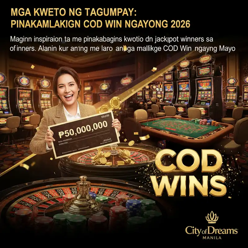 Pinakamalaking COD Win 2026 Winners